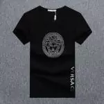 versace cotton classic medusa sequin t-shirt v8247 black